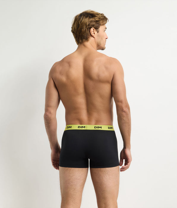 DIM Lot de 3 boxers homme flashy Mix And Colors