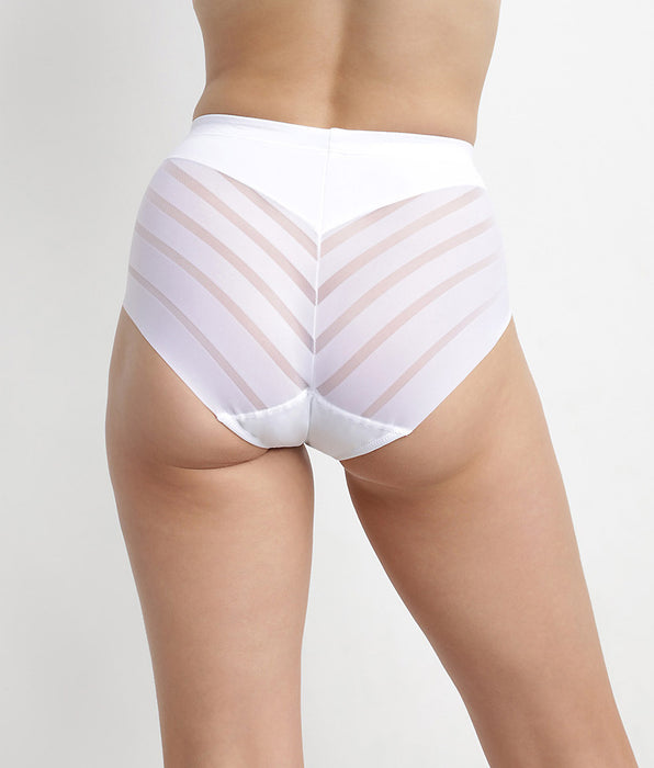 DIM DIM Silhouette Elegance Witte Buikcorrigerende Slip voor dames