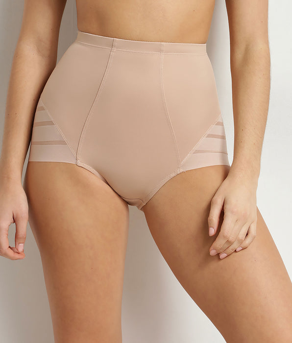 DIM Culotte haute ventre plat Nude Femme Dim Silhouette Élégance