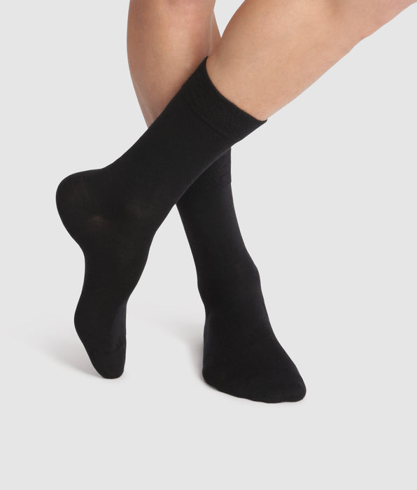 DIM Chaussettes noires Homme en Laine
