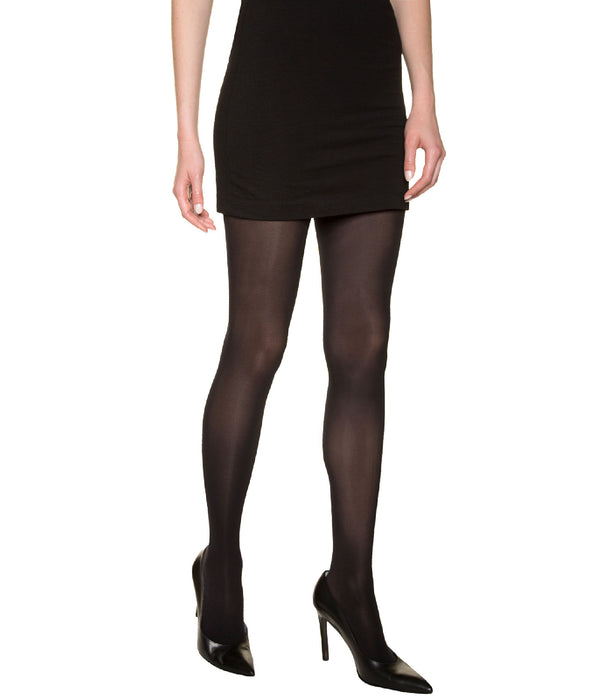 DIM DIM Signature Semi-Opaque Fluweelzachte 40D Zwarte Panty's