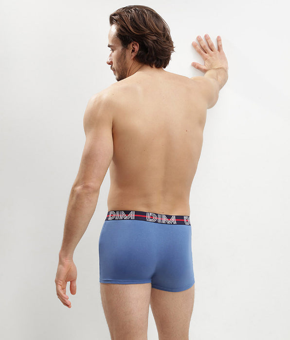 DIM Set van 3 rode, middernachtblauwe en lichtblauwe boxershorts - DIM Powerful