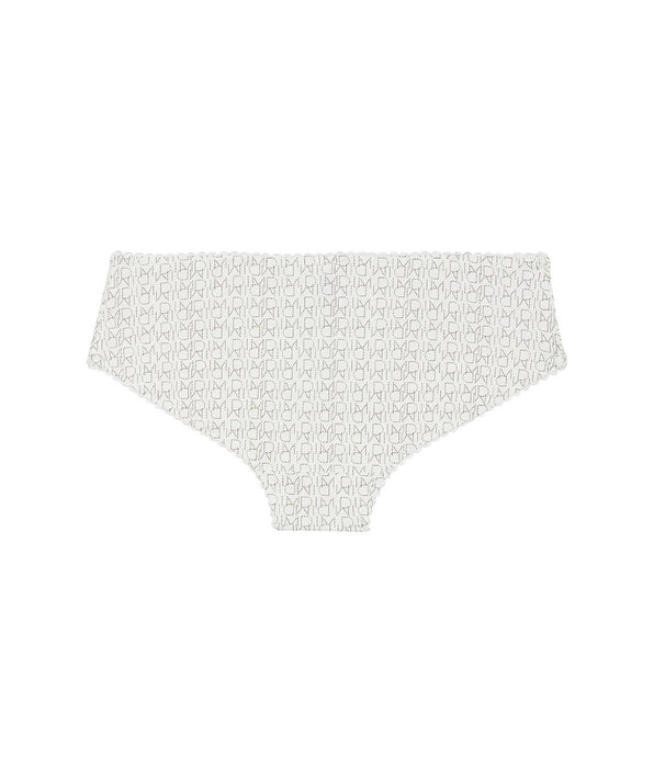DIM Witte shortie met Dim Touch logo-opdruk voor meisjes