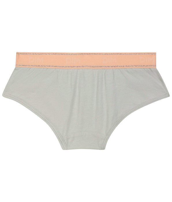 DIM Meisjes Shorty Grijs en Roze Dim Sport
