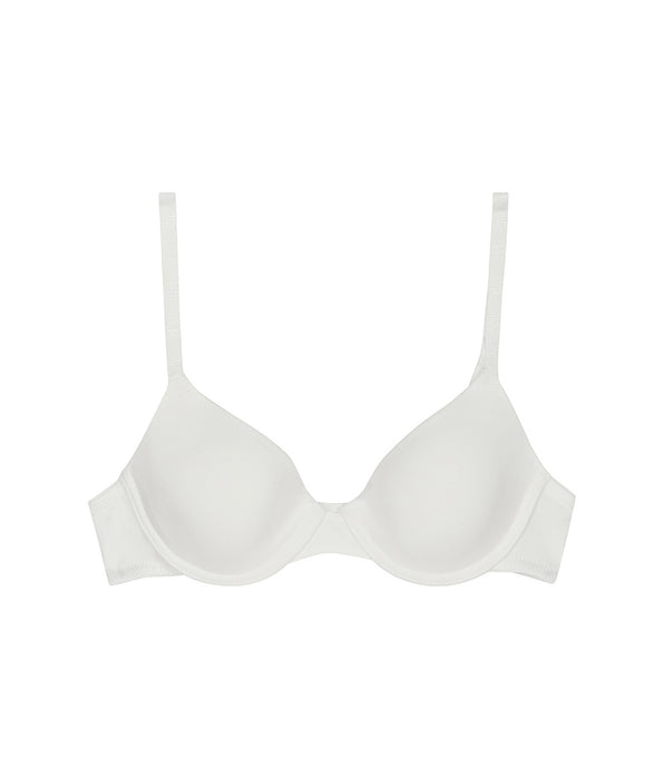 DIM Soutien-gorge à coques blanc pour fille Dim Invisible