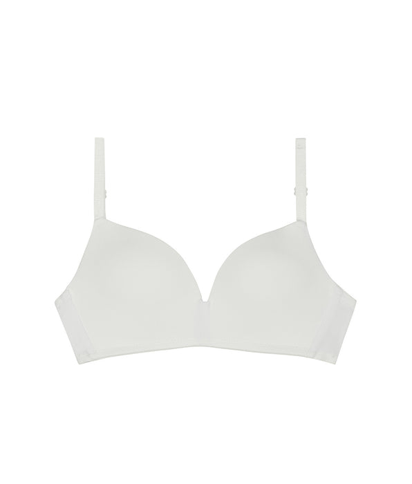 DIM Witte triangel BH met cups voor meisjes DIM Naadloos