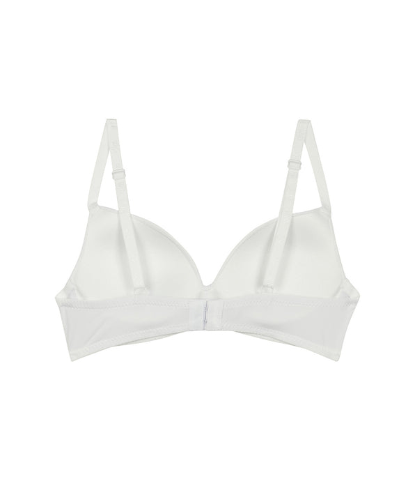 DIM Witte triangel BH met cups voor meisjes DIM Naadloos