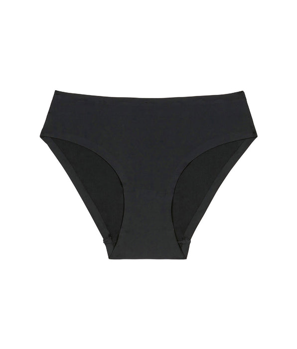 DIM Zwarte Naadloze slip voor meisjes