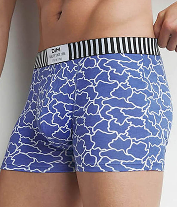 DIM Set van 3 Heren Blauw Zwarte Wolken Boxershorts Dim Vibes