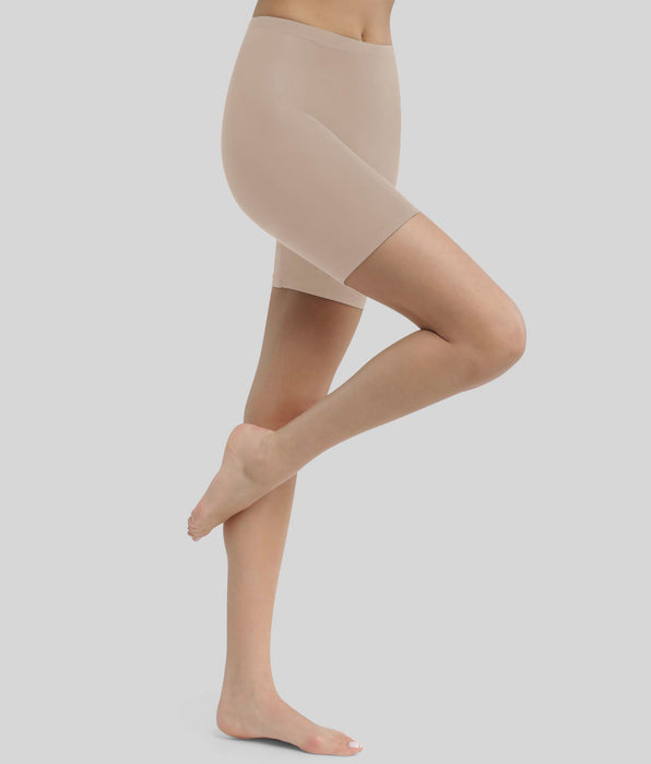 DIM Damesfietser in nude second-skin DIM Relax & Go