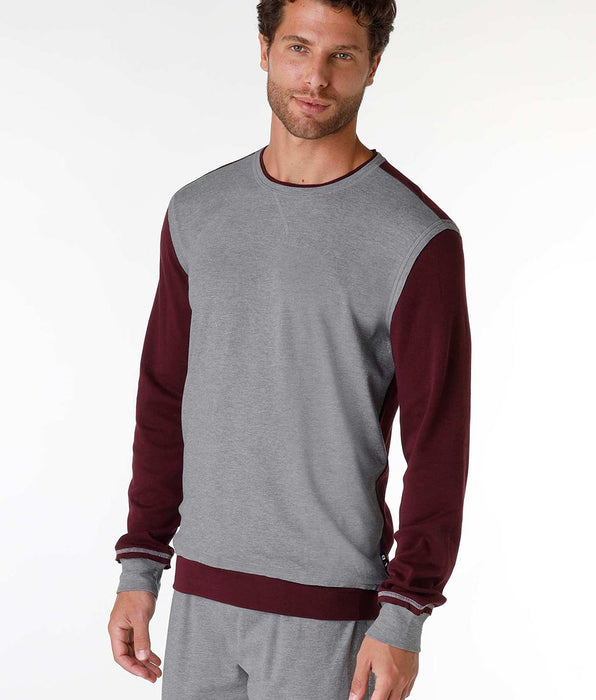 DIM Pyjama long gris homme