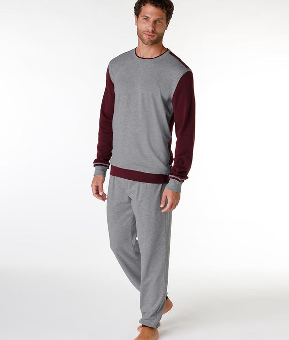 DIM Pyjama long gris homme