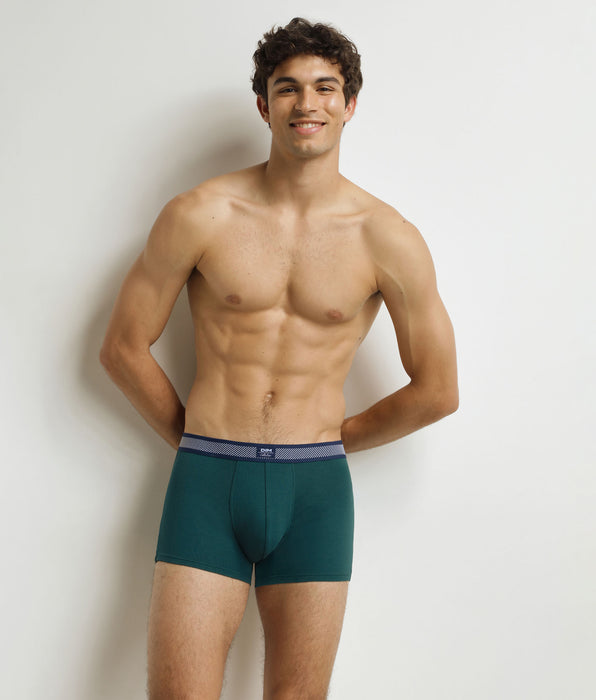 DIM Boxer homme Vert Royal Dim Smart
