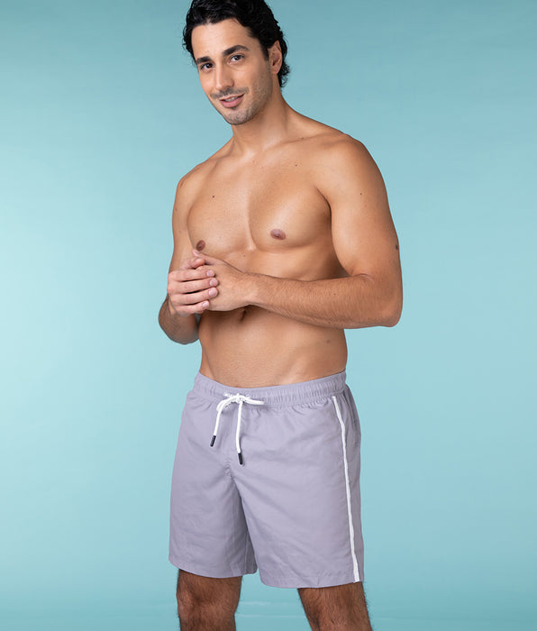 DIM Short de bain bleu egyptien pour homme