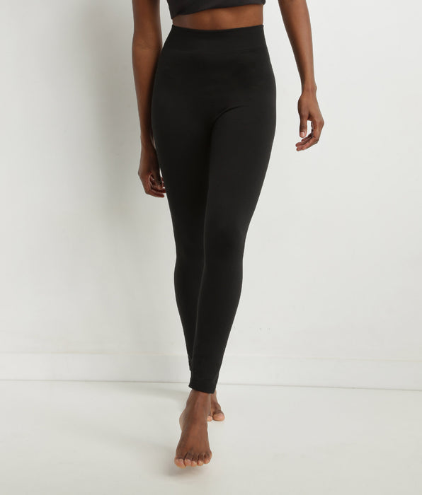 DIM Legging thermal Noir pour femme avec intérieur polaire Dim Relax & Go