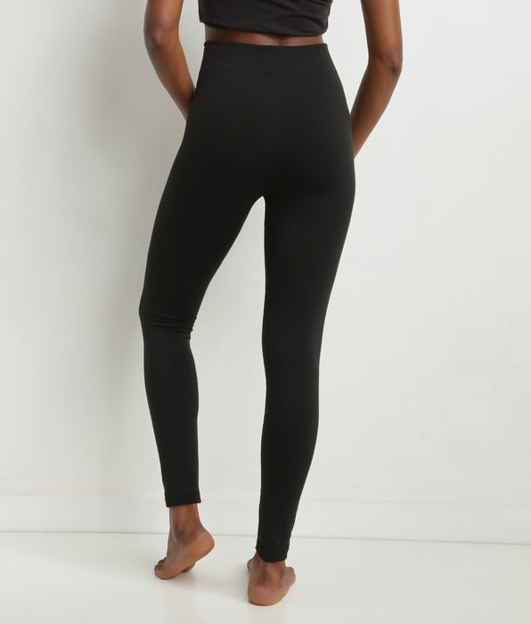 DIM Legging thermal Noir pour femme avec intérieur polaire Dim Relax & Go