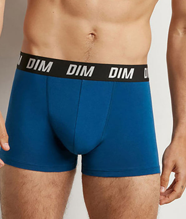 DIM Set van 2 actieve thermoregulatie boxershorts voor heren Blauw Parma Activewear