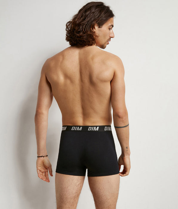 DIM Set van 3 boxershorts voor heren met actieve thermoregulatie Activewear Groen