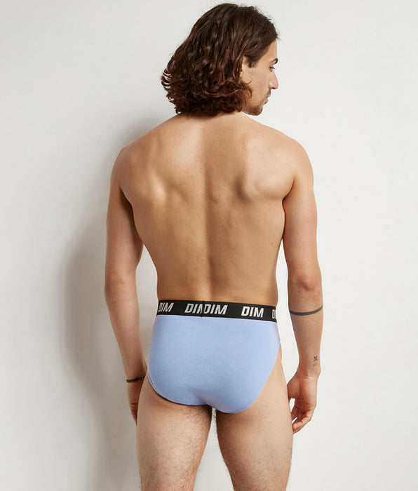 DIM Set van 3 actieve thermoregulatieslips voor heren Blauw Activewear