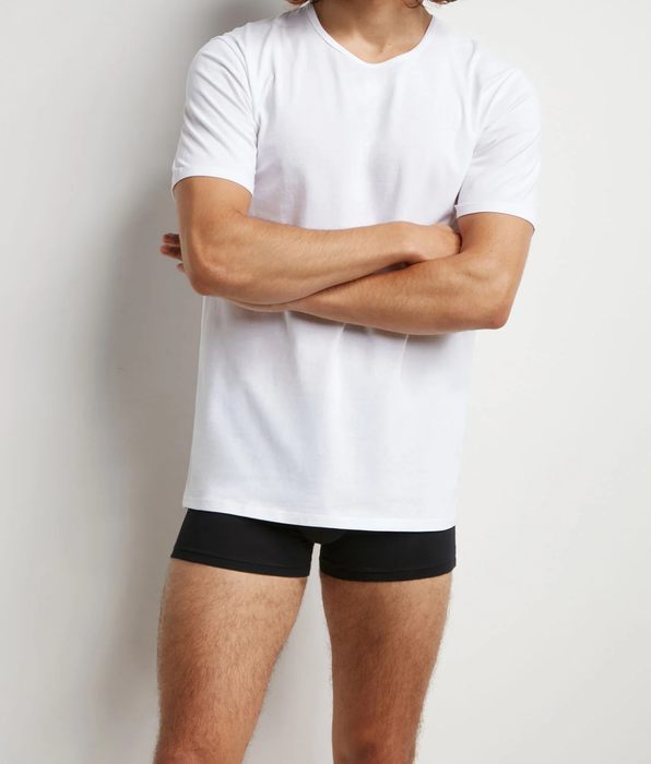 DIM Lot de 2 Tshirts homme thermorégulateur à col rond blanc Regul Activ