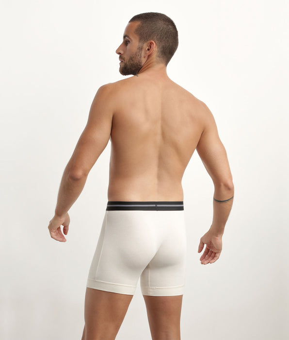 DIM Heren boxershort van microvezel met platte naden Beige DIM Icons Essentiel