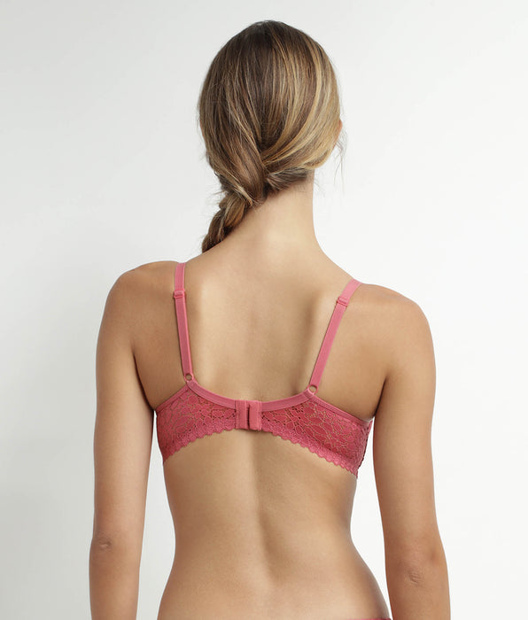 DIM Beugel full cup in gebloemd kant Rose Daily Dentelle
