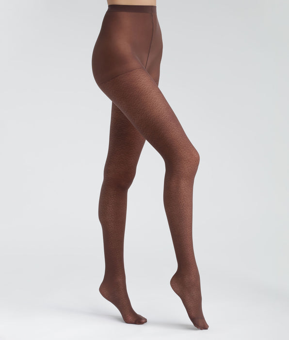 DIM Halfdoorzichtige panty's met luipaardprint voor dames DIM Style