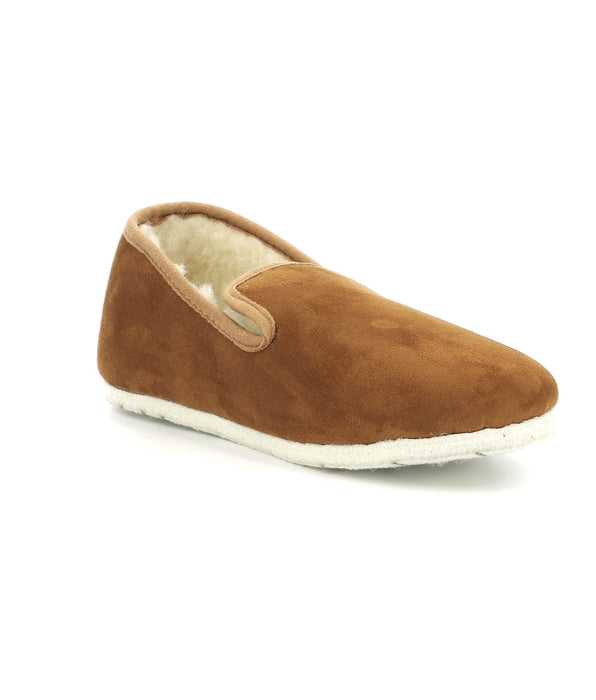 DIM Camel en gebroken witte pantoffels voor Heren