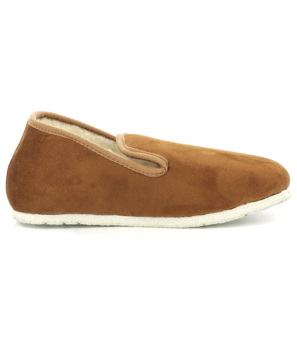 DIM Camel en gebroken witte pantoffels voor Heren