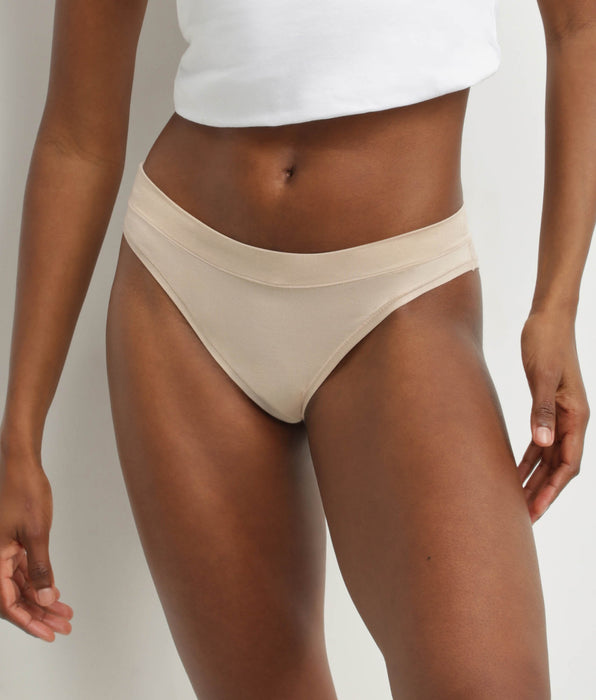DIM Culotte femme en coton modal Nude Dim Comfort Collection