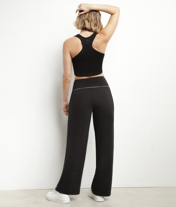 DIM Sporttanktop voor dames in zwarte viscose met beha DIM Move