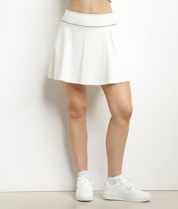 DIM Damesrok in microvezel DIM Move Ecrue