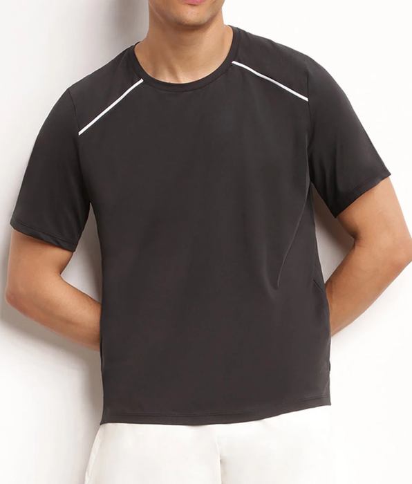 DIM Heren ademend sport T-shirt Zwart DIM Move