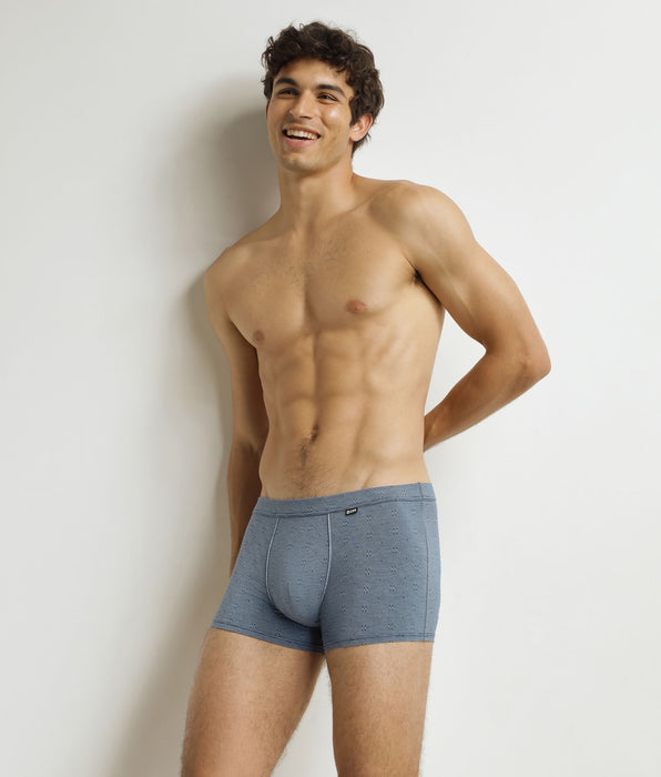 DIM Heren Boxershort Blauw DIM Klassiek Modal Katoen