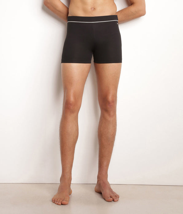 DIM Heren zwemkleding in zwarte microvezel DIM Move