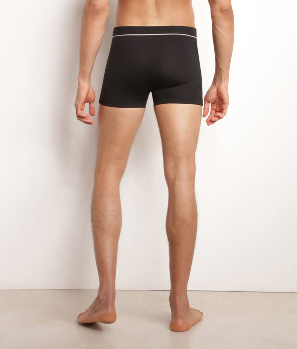 DIM Heren zwemkleding in zwarte microvezel DIM Move