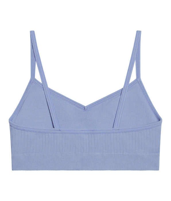 DIM Naadloze microvezel verwijderbare schuimrubberen meisjesbeha Blauw Dim