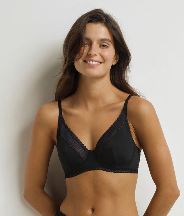 DIM Soutien-gorge corbeille à armatures Noir Daily Micro