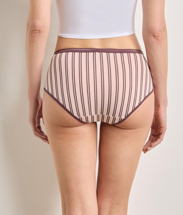 DIM Set van 3 zandroze shorty's voor dames van Dim x Ines de la Fressange