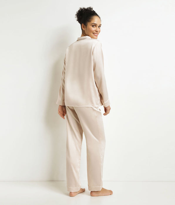 DIM Pyjamabroekset voor dames Beige Don't Disturb