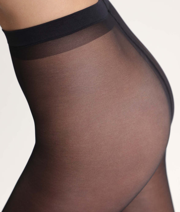DIM Diam's Silhouette Fuselée semi-opaque zwarte panty