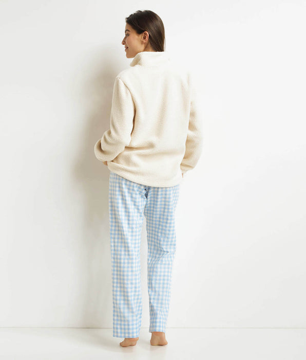 DIM Pyjamabroeken voor dames Blauw Grijs Dim Warm