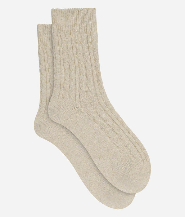 DIM Beige taupe damessokken La Mode