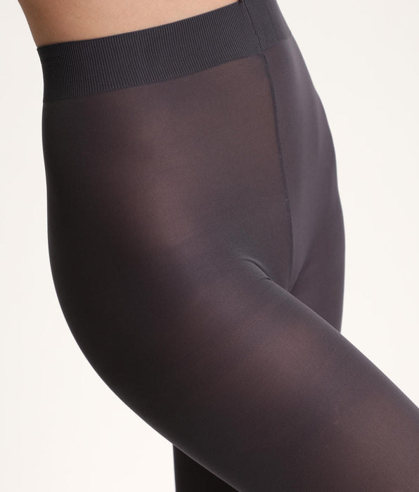 DIM Fluweelachtige ondoorzichtige panty's in houtskool Motief 50D