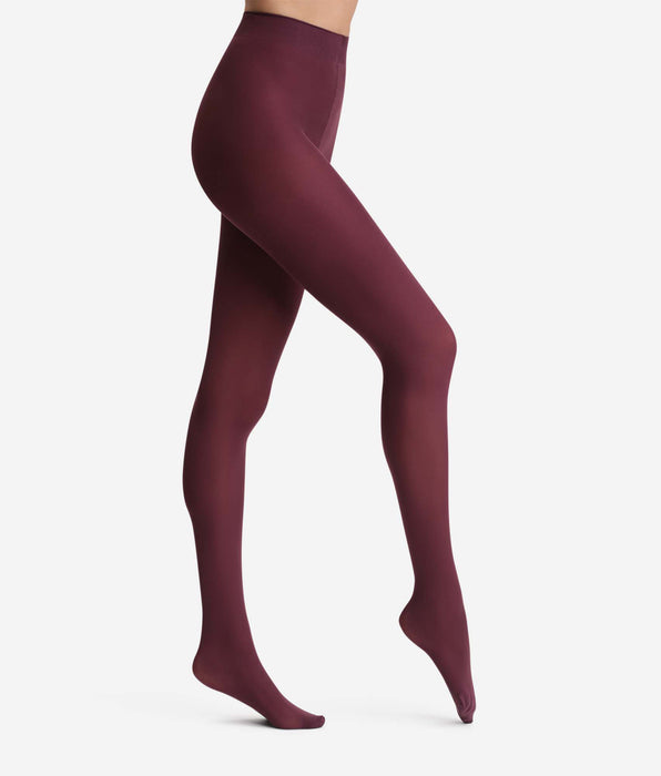 DIM Fluweelzachte, vijgachtige, ondoorzichtige panty 50D Dim