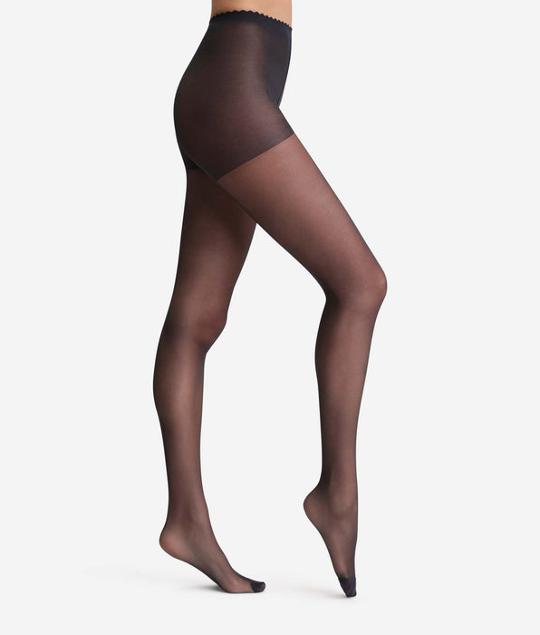 DIM Collant voile transparent noir Body Touch Dim 17D