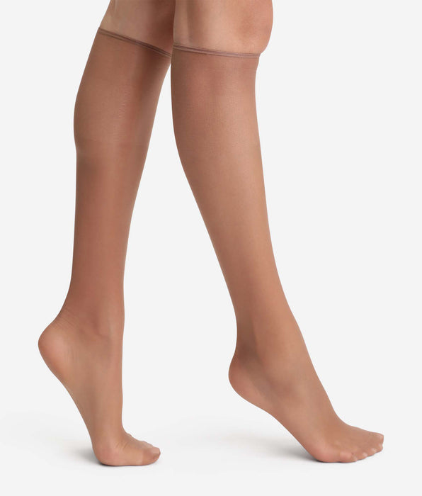 DIM Set van 2 Sublim Voile Brillant 15D Gazelle kousen