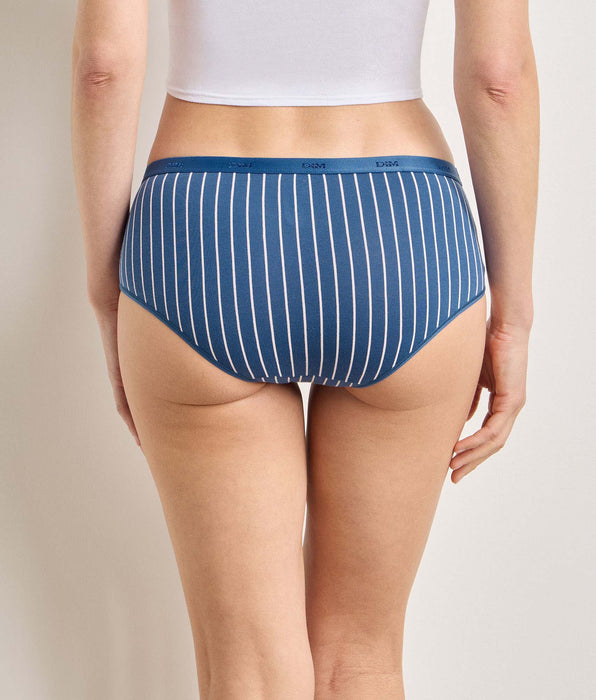 DIM Lot de 5 shortys délice café Les Pockets Coton