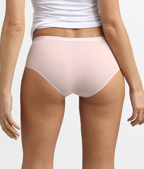 DIM Set van 3 Les Pockets Katoenen Boxershorts skin/roze/parelmoer