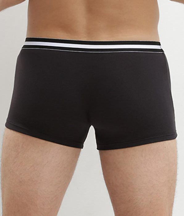 DIM Set van 4 zwarte ECODIM katoenen boxershorts
